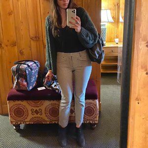 Gap Checkered Pants Skinny Ankle Size 6